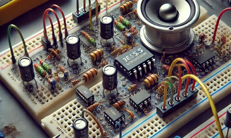 🔧 Building a Siren with Two NE555 Timers