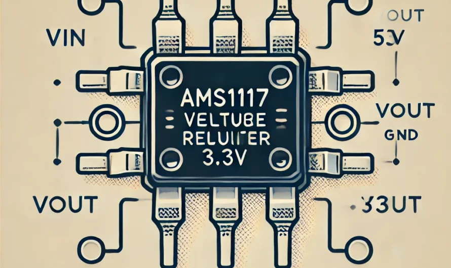 How to Connect AMS1117-3.3V Voltage Regulator