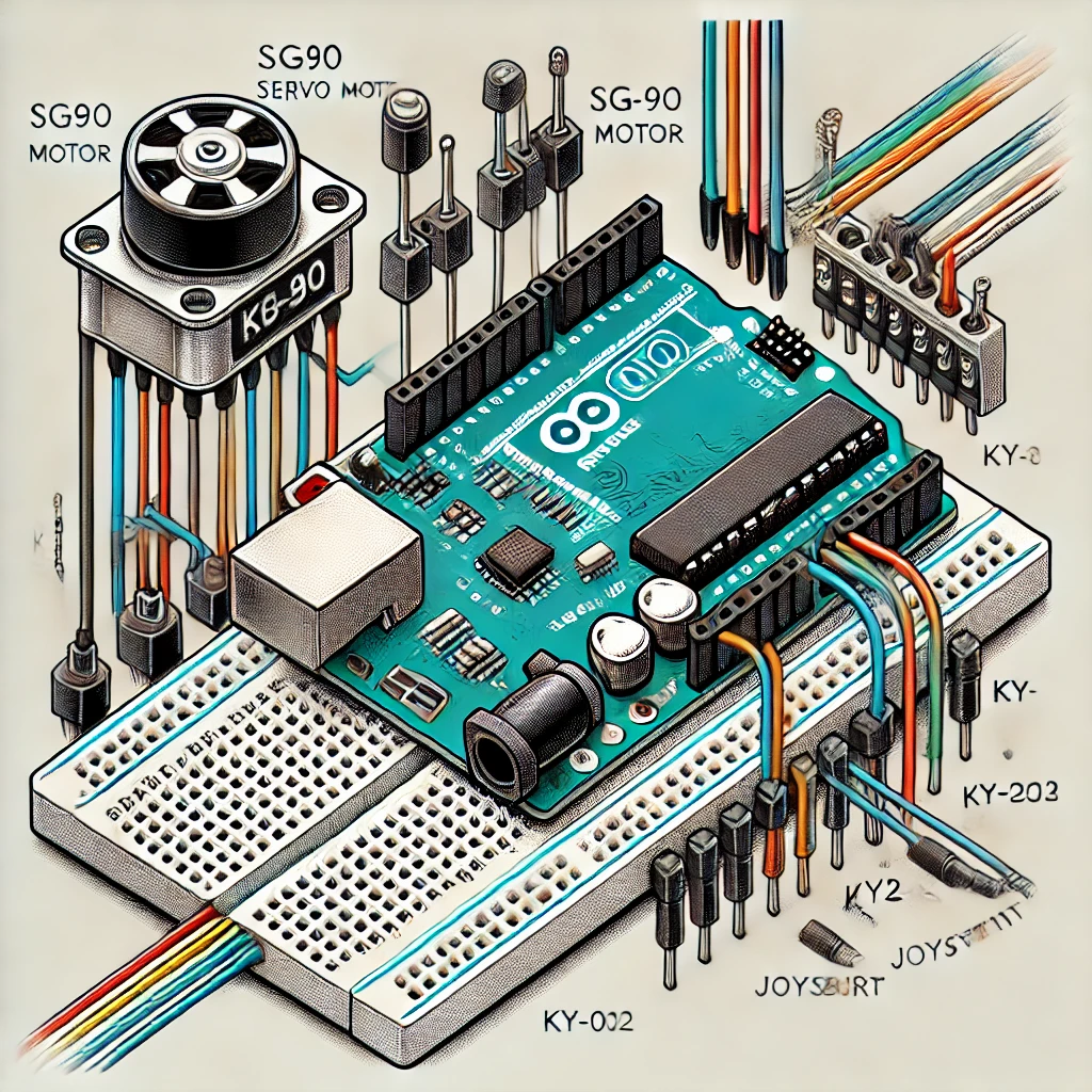 🎮🔥 Controlling your SG90 servo with a joystick will feel like operating a mini robotic arm! Let’s get started.