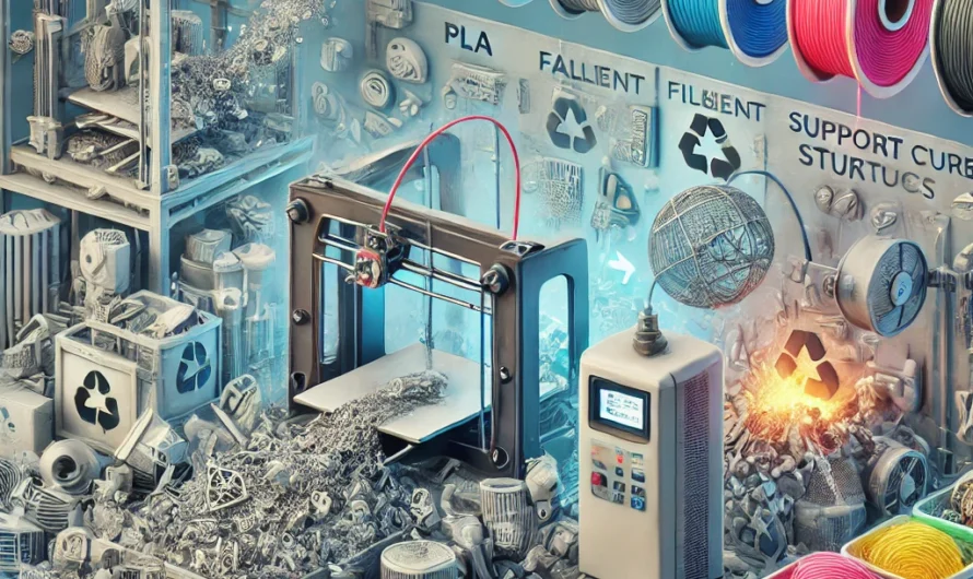 🔥 How to Recycle and Reuse 3D Printing Waste! ♻️🖨️