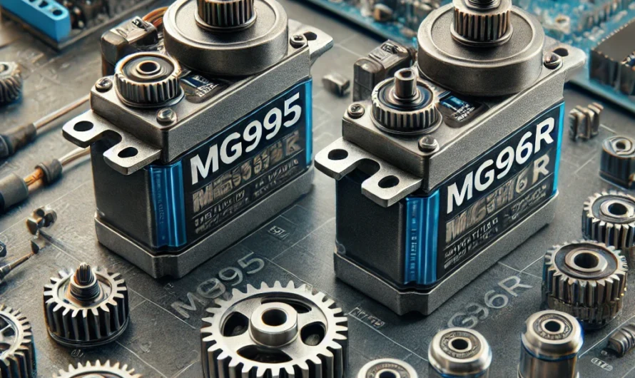 🔥 MG995 vs. MG996R – What’s the Difference? 🤖⚙️