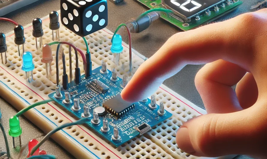 Simulating dice throwing on ATtiny