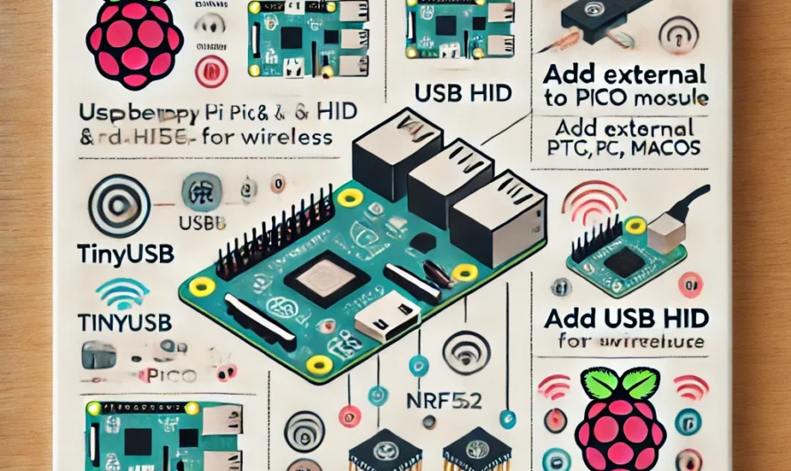 BLE Swipe и HID-вход с Raspberry Pi Pico W