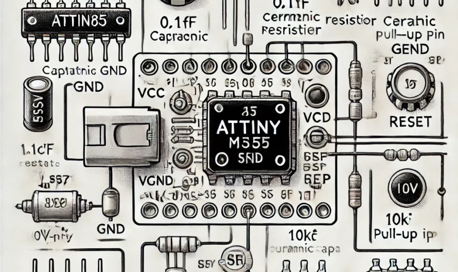 Wiring tips to ensure your ATtiny (13/25/45/85) runs reliably in any project. 🤖⚡