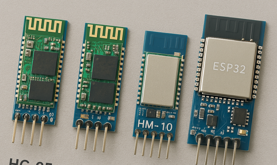 Here’s a quick overview of the top Bluetooth modules for Arduino projects