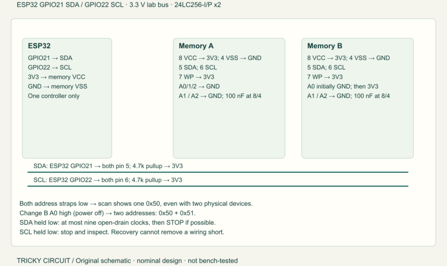 ESP32 I2C Detective: Missing Device, Duplicate Address or Stuck Wire?